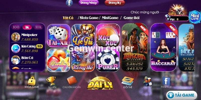 Game slot quốc tế có gì hot nhất tại cổng game GEMWIN 2023