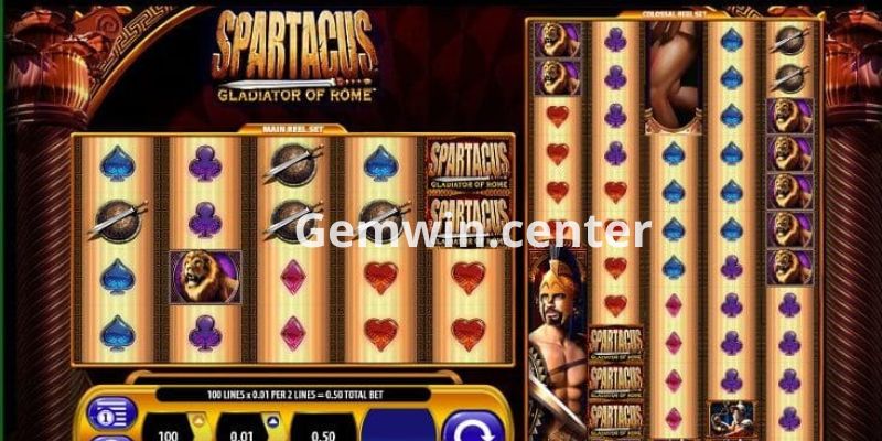 Một vài biểu tượng phổ biến trong trò chơi slot Spartacus